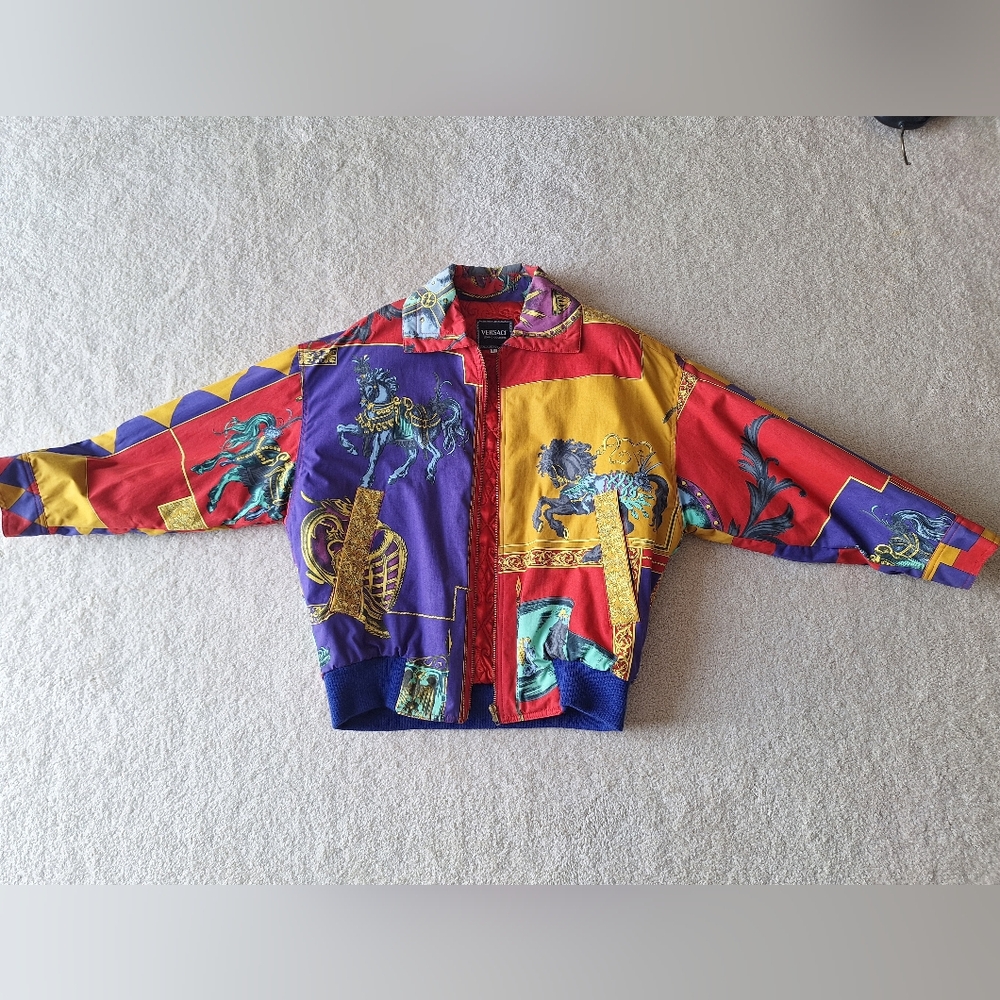 Vintage Vesace Bomber Jacket